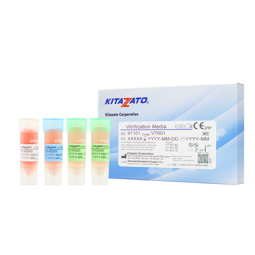 Oocyte/Embryo Vitrification Media Oocyte / Embryo Vitrification・Thawing Media (VT601・VT602)